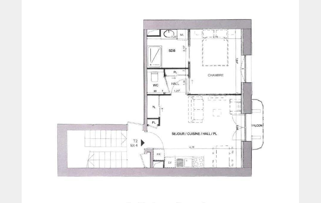 Annonces SAINTPRIEST : Appartement | LYON (69005) | 37 m2 | 249 000 € 