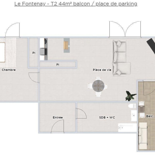  Annonces SAINTPRIEST : Autres | LYON (69007) | 43 m2 | 249 000 &euro; 